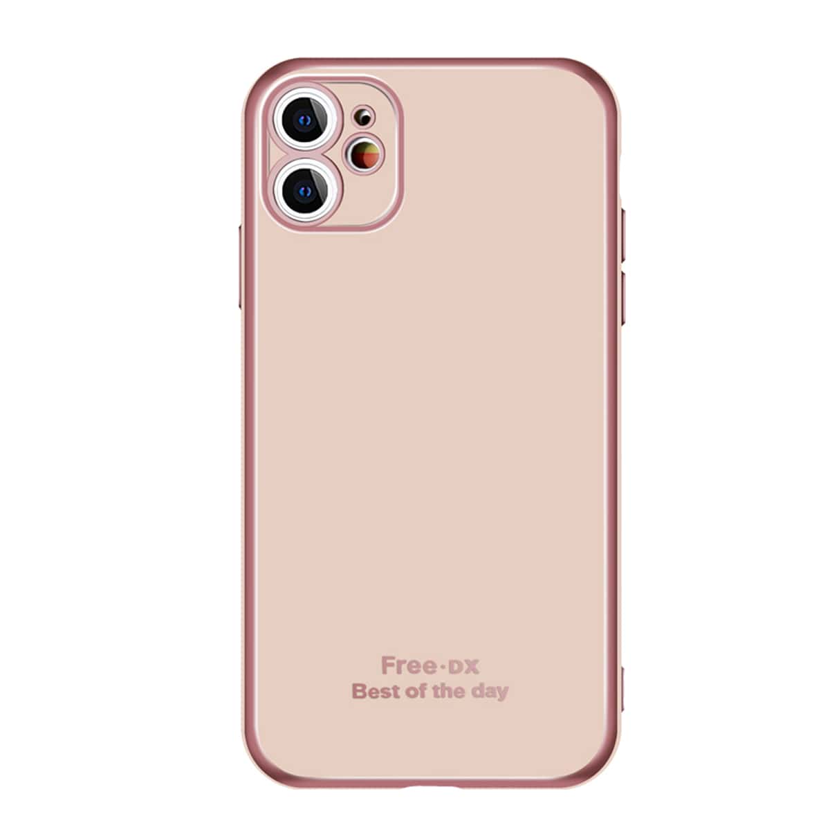 

Simple Slogan iPhone Case, Pastel baby pink