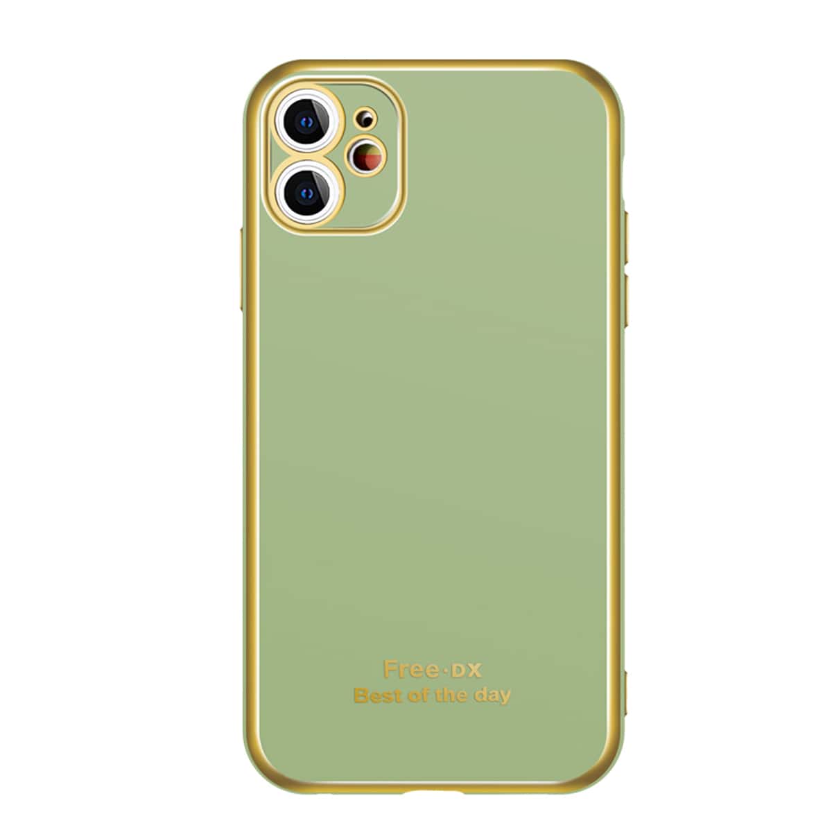 

Simple Slogan iPhone Case, Pastel mint green