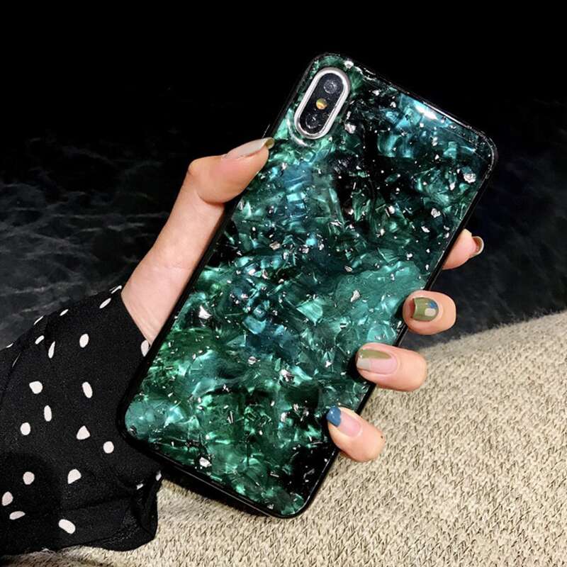 

Glitter iPhone Case, Dark green