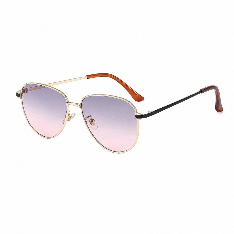

Guys Metal Frame Sunglasses, Red violet