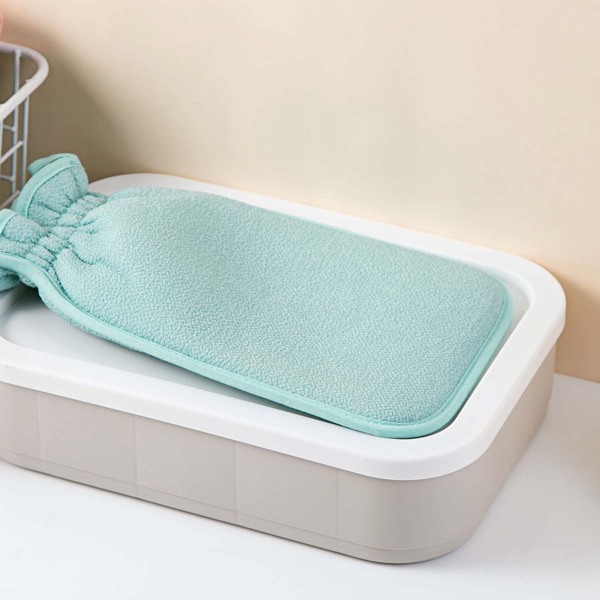 

Exfoliating Bath Glove, Mint blue