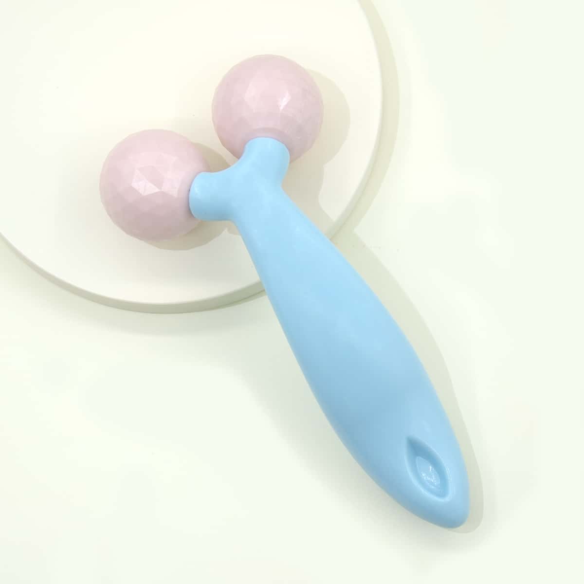 

1pc 3D Thin Face Roller, Blue