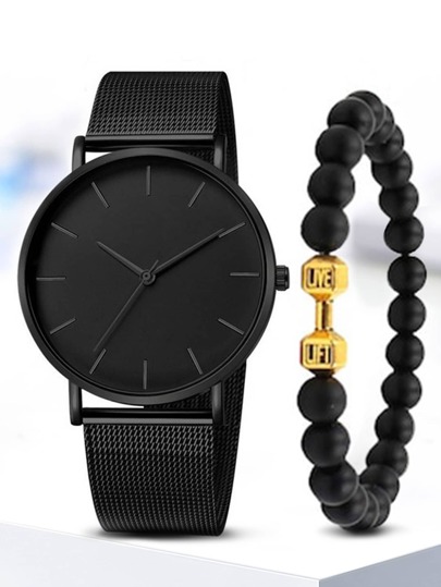 Relojes de hombre Negro Casual Mode de Mujer SHEIN España