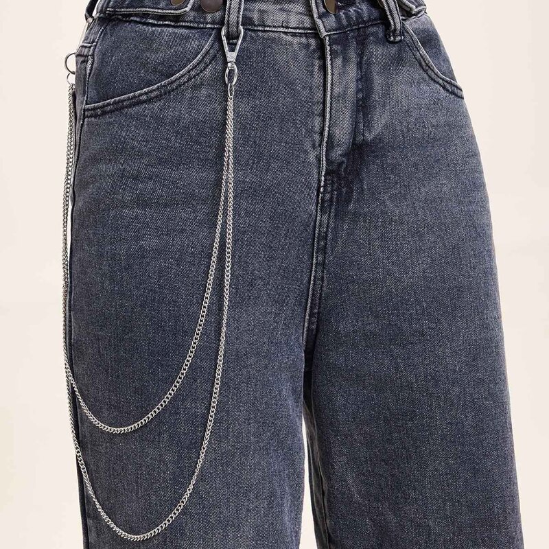 

Simple Layered Waist Chain, Silver