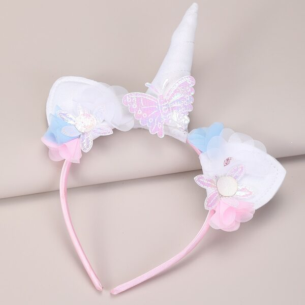 

Toddler Girls Unicorn Design Hair Hoop, Multicolor
