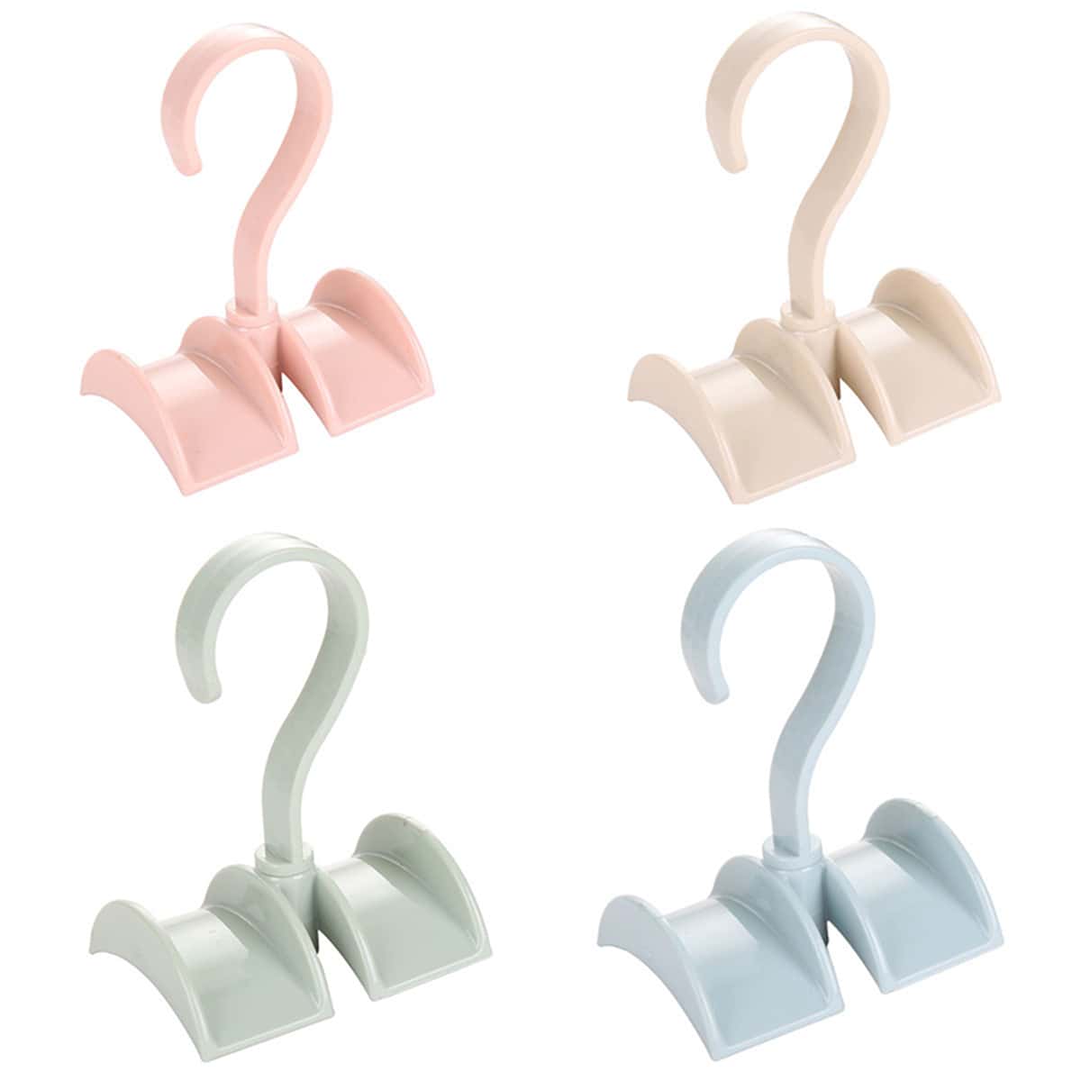 

1pc Multifunctional Plastic Hanger, Multicolor