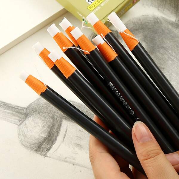 

1pc Roll Paper Hand Tear Eraser, Multicolor