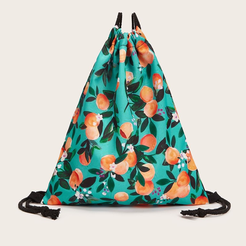 

Fruit Drawstring Backpack, Multicolor