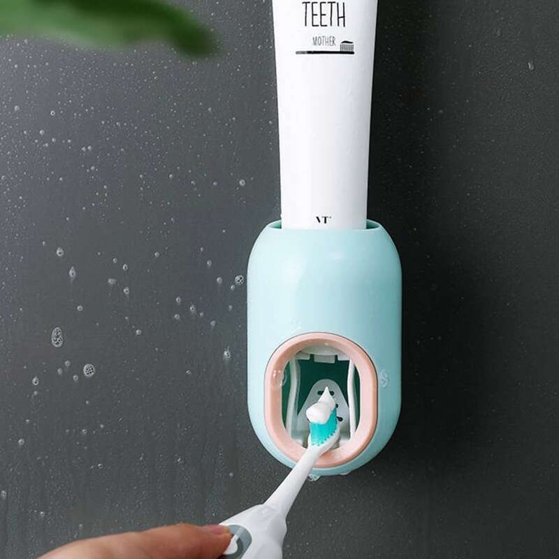 

1pc Random Wall Mounted Toothpaste Squeezer, Multicolor
