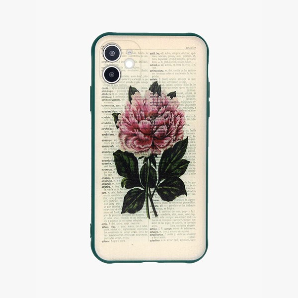 

Чехол для iPhone с цветочным узором 1шт, Многоцветный