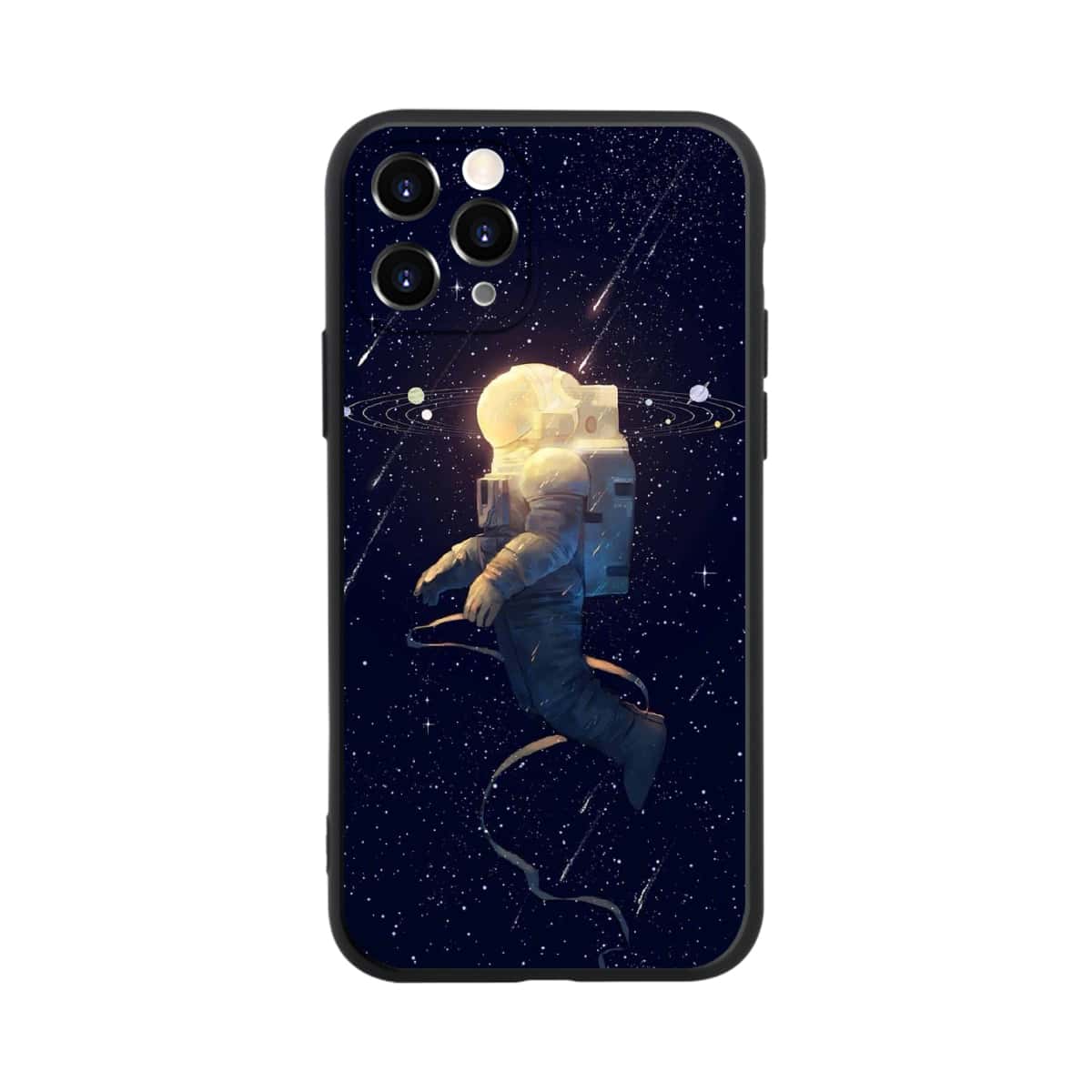 

1pc Astronaut iPhone Case, Multicolor