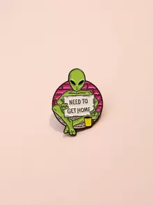 Broche en foram de extraterrestre