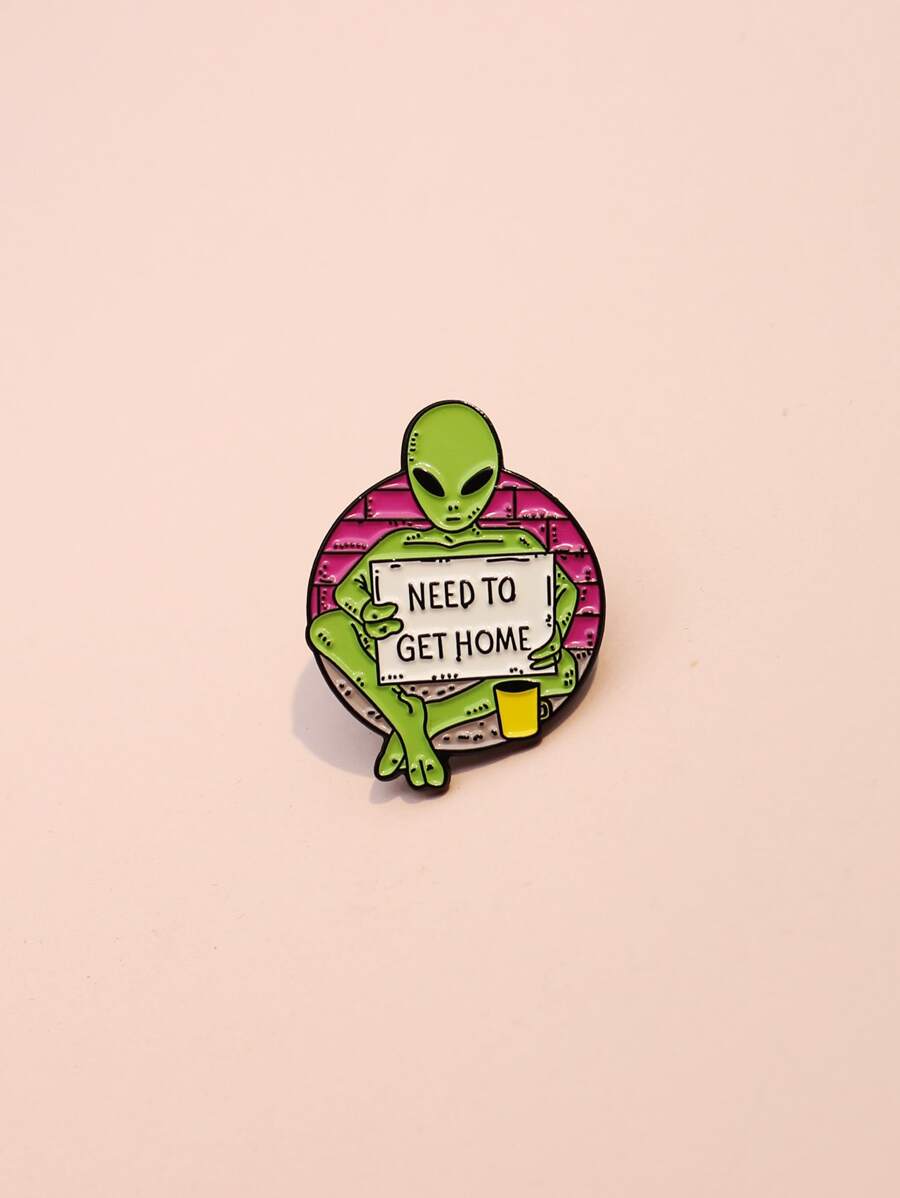 Broche en foram de extraterrestre