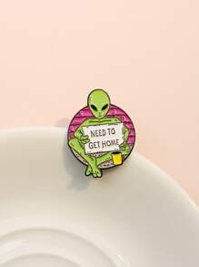 Broche en foram de extraterrestre
