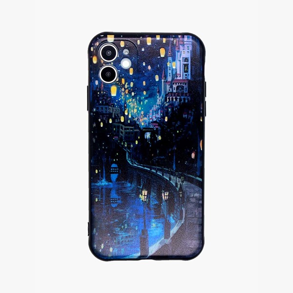 

Чехол для iPhone с рисунком 1шт, Многоцветный
