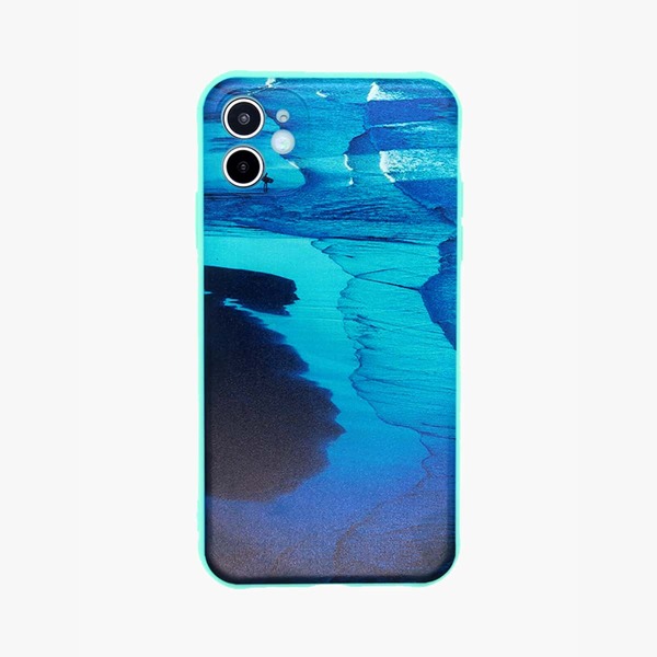 

Чехол для iPhone с рисунком "пляж" 1шт, Многоцветный
