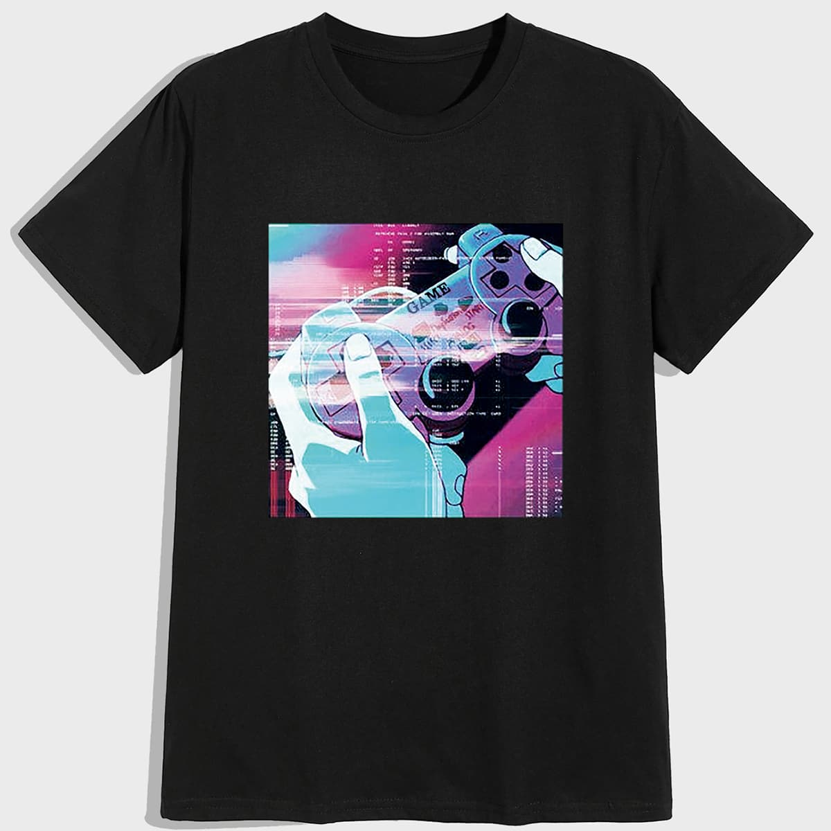 

Guys Game Graphic Tee, Black