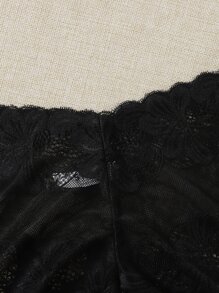 3pack Sexy Lace Panty Set Lingerie - Multicolor - View 5