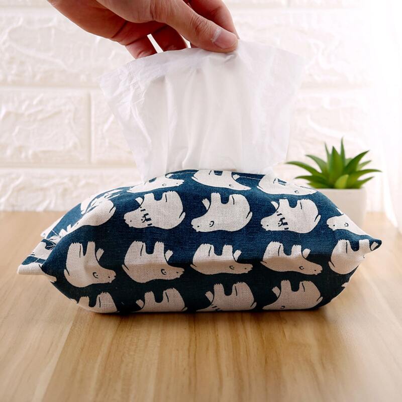 

1pc Random Tissue Box, Multicolor