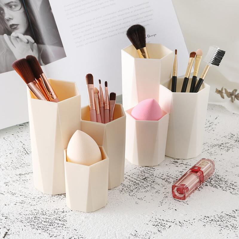 

3pcs Solid Storage Box, Multicolor