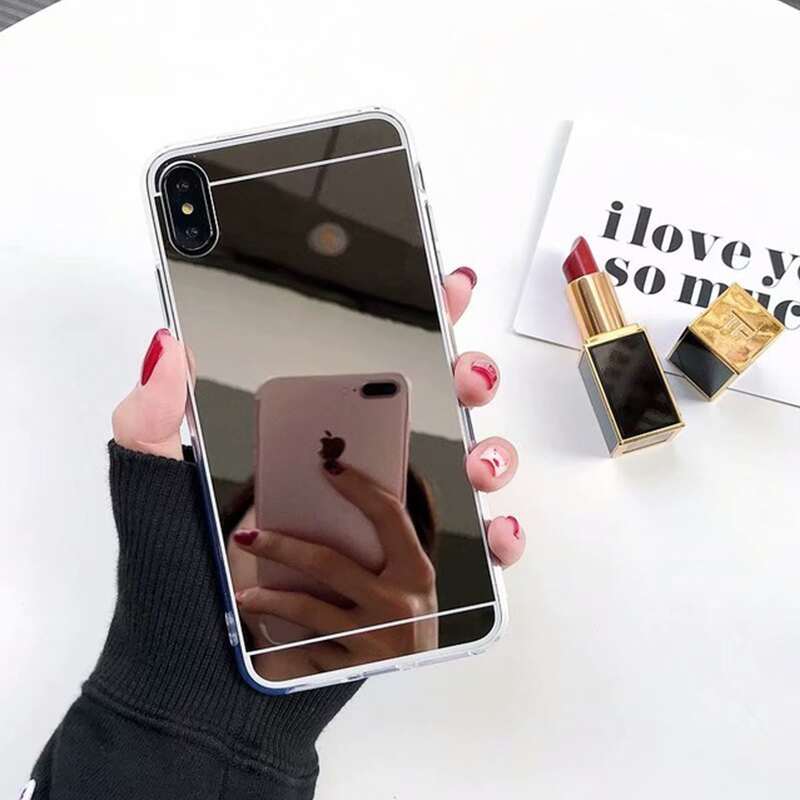 

Mirror Phone Case, Silver