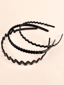 6 cái tóc hình học - màu đen - Xem 3