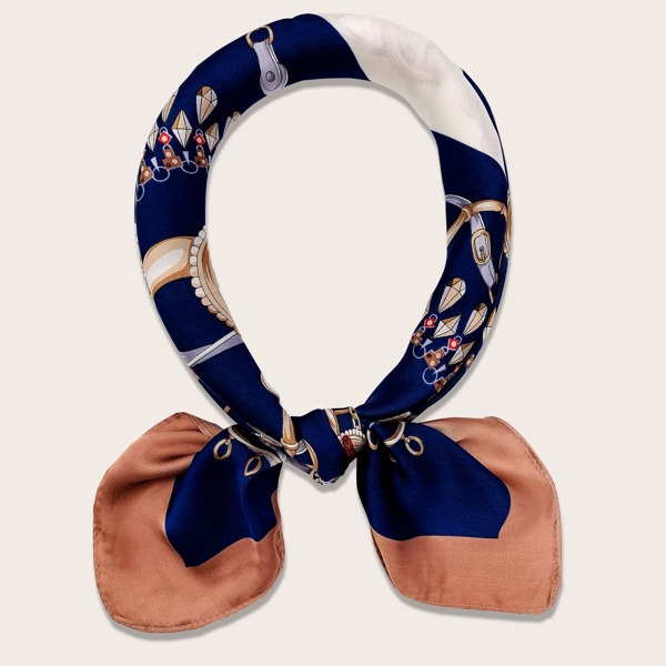 

Chain Print Bandana, Multicolor