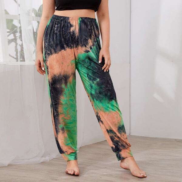 

Plus Tie Dye Sleep Pants, Multicolor