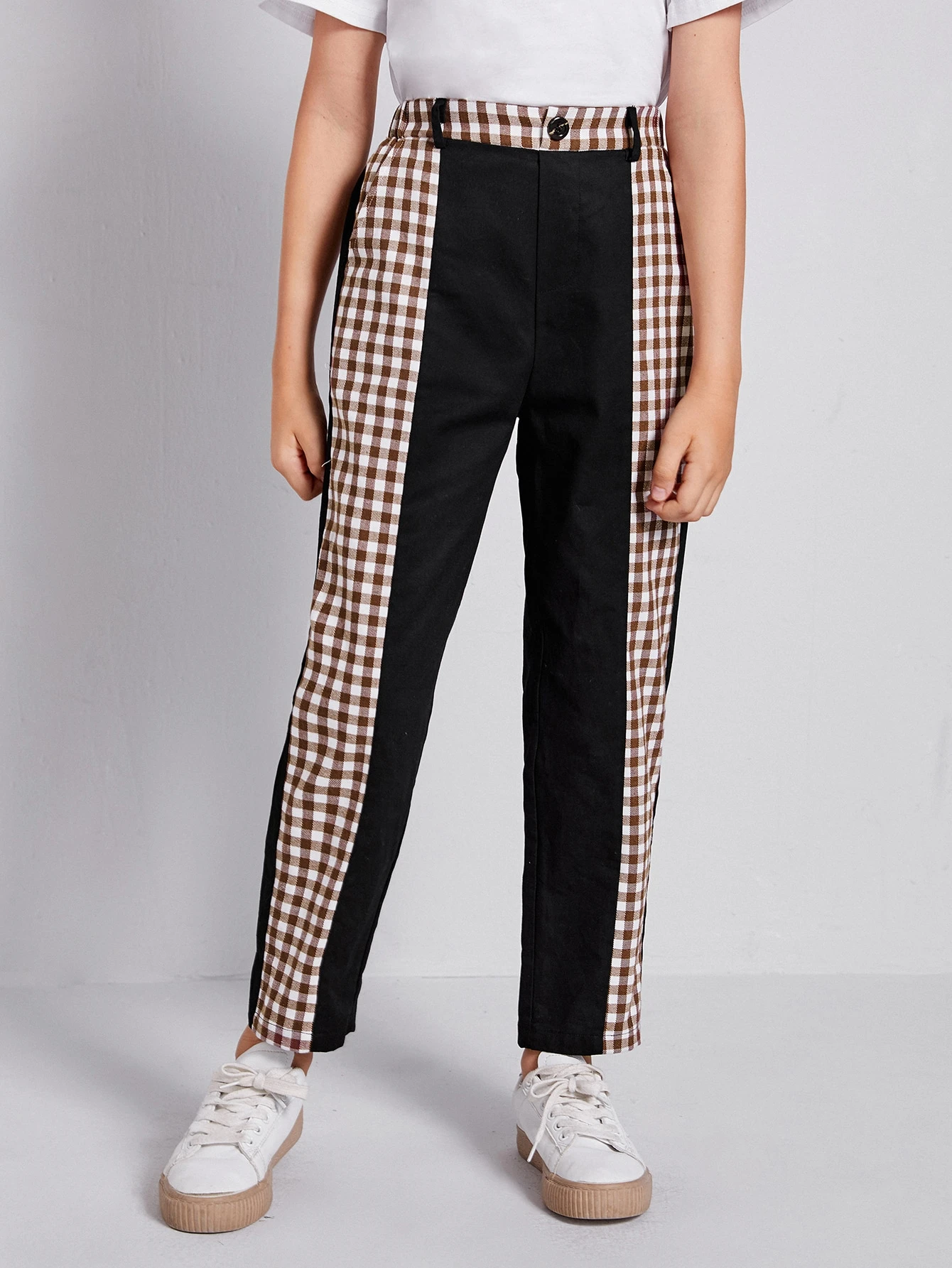 boys buffalo plaid pants