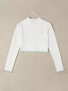 Muchica Áo thun Xù nhỏ Thú vật trắng Giải trí - trắng - Xem 2