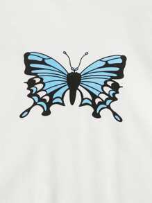 Muchica Áo thun Xù nhỏ Thú vật trắng Giải trí - trắng - Xem 4