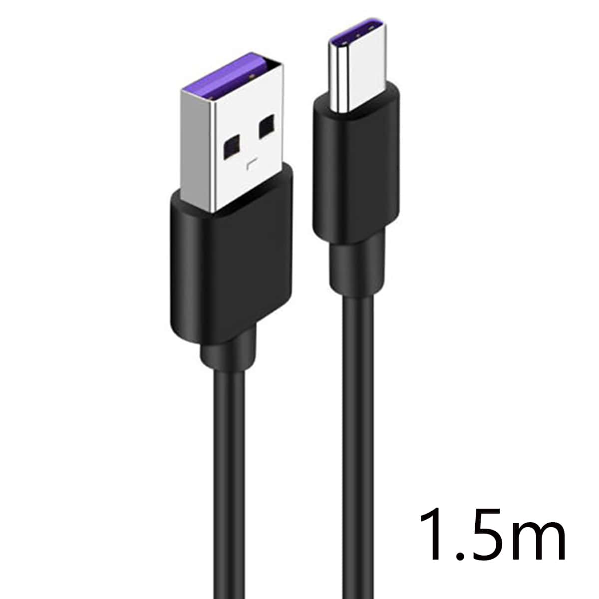 

Fast Charging Type-C Data Cable, Black