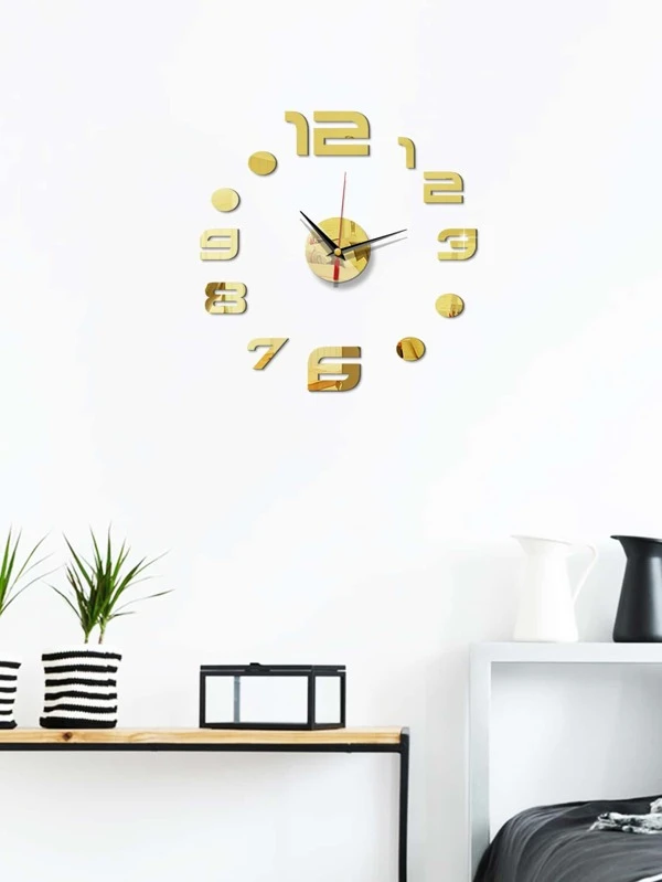 1 set reloj de pared de espejo | Mode de Mujer | SHEIN España Reloj de pared de números | Mode de Mujer | SHEIN España