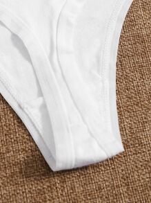 3packs Simple Sexy Thongs Panty Set