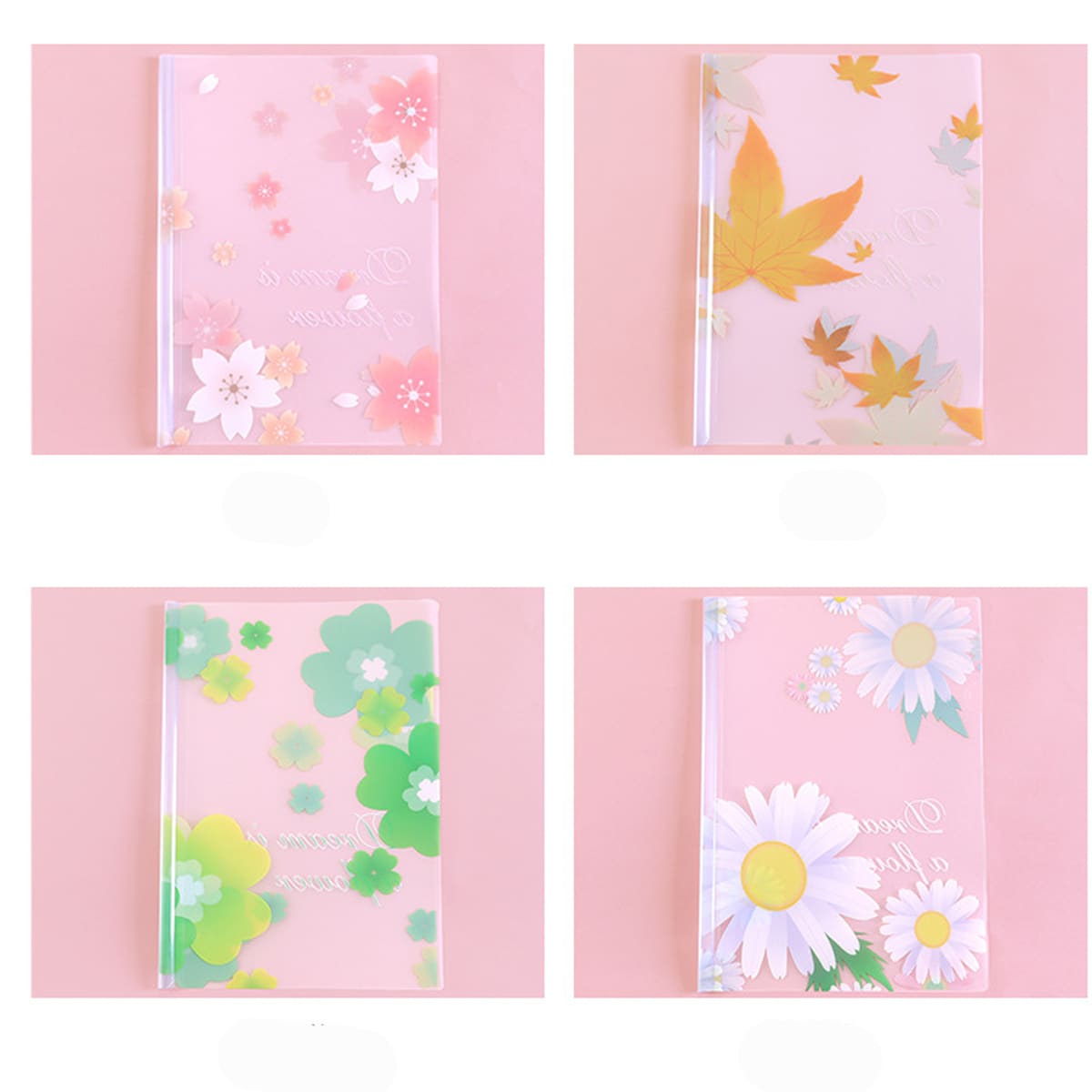 

Random 2pcs Floral File Folder, Multicolor