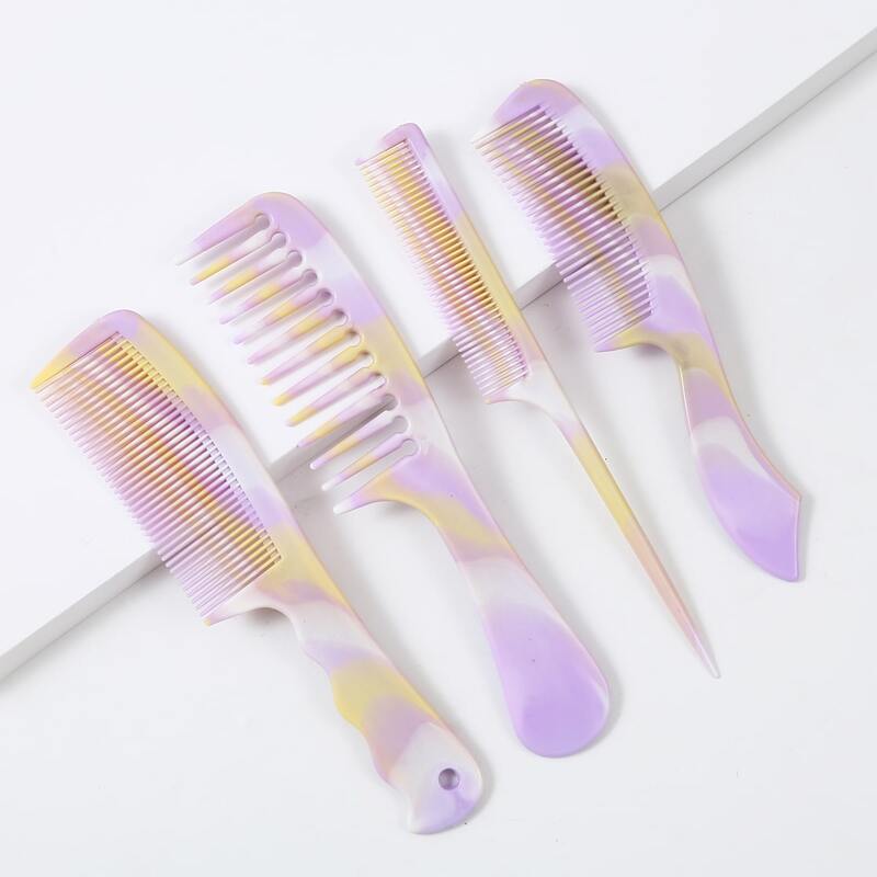 

4pcs Ombre Hair Comb Set, Multicolor