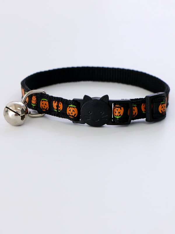pumpkin cat collar