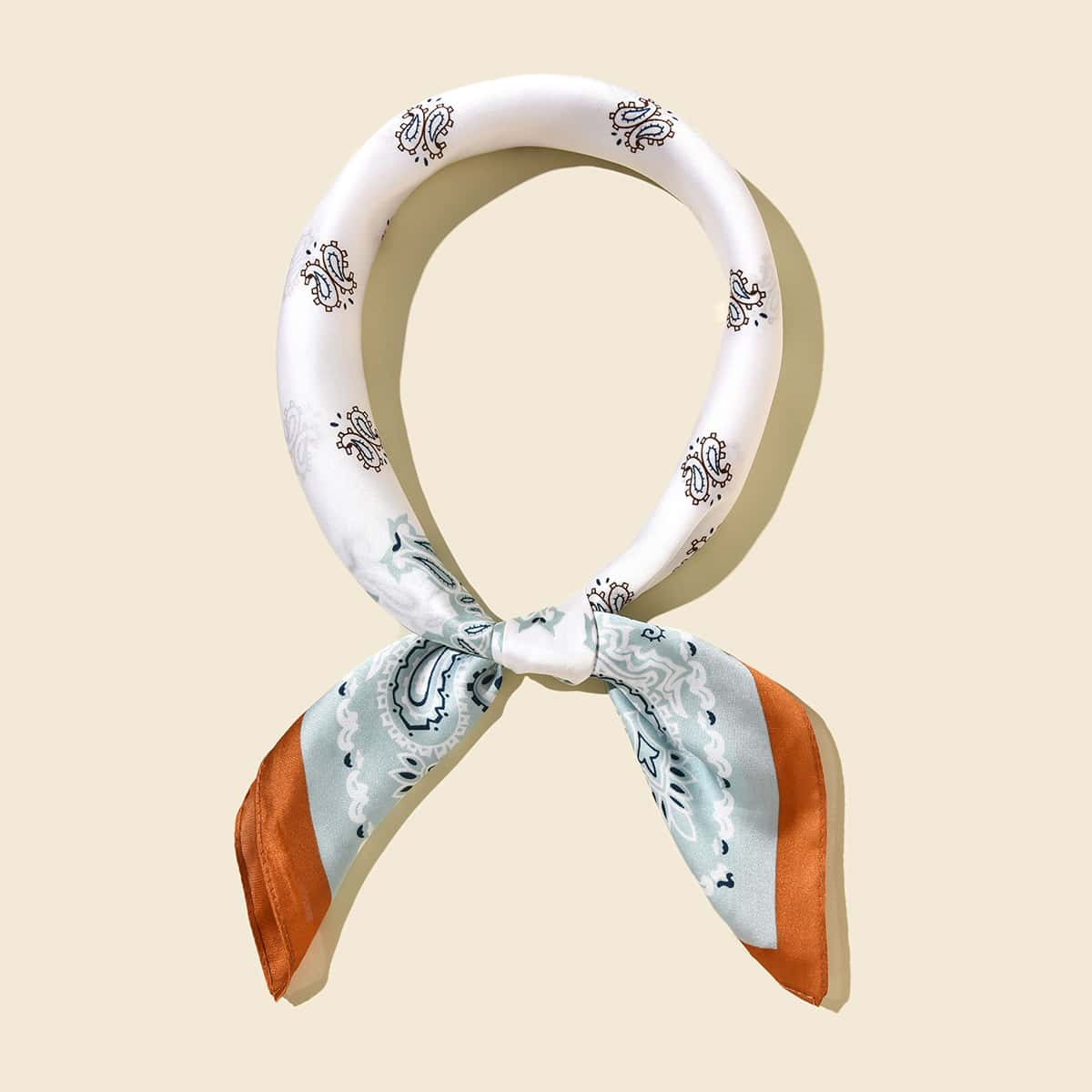

Paisley Pattern Bandana, Multicolor
