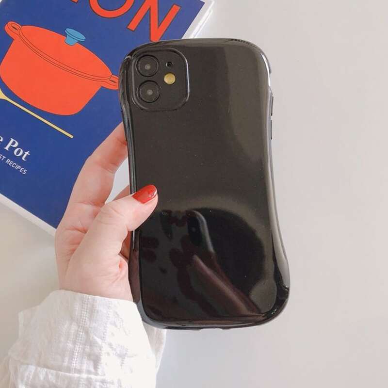 

Solid iPhone Case, Black