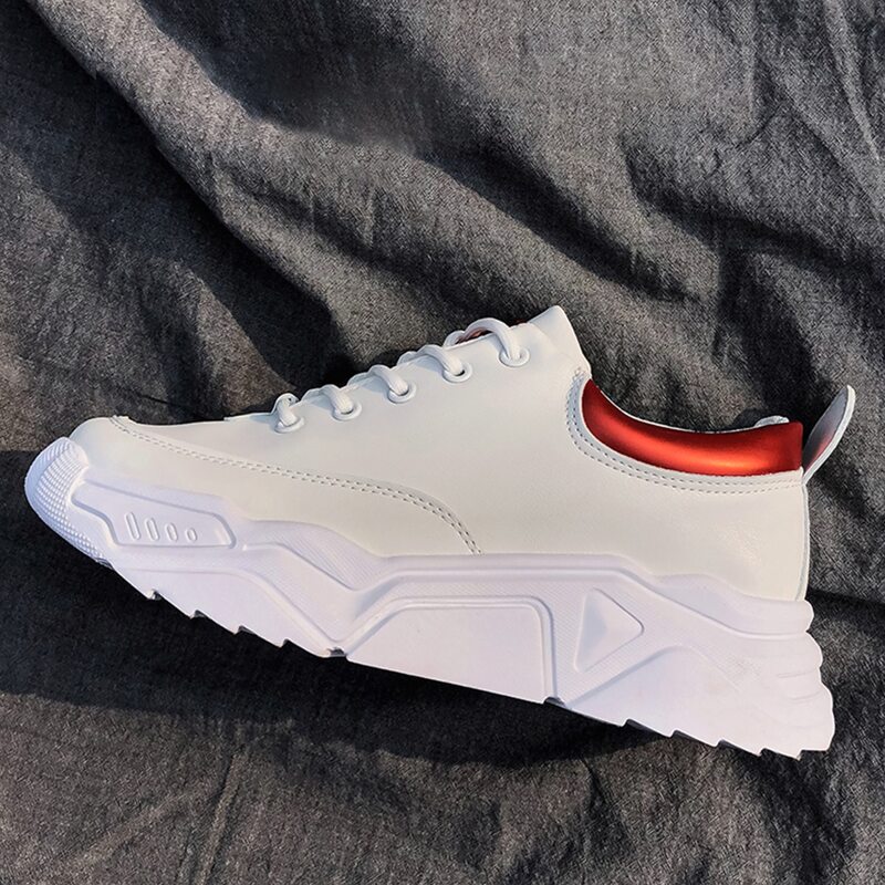 

Guys Lace-up Front Skate Shoes, White