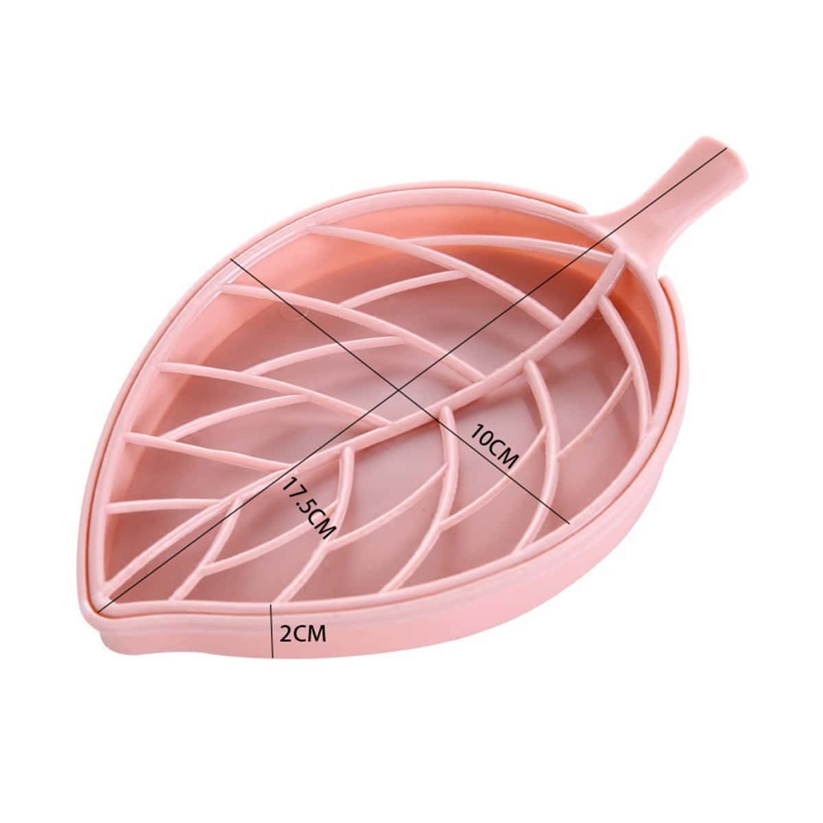 

1pc Random Leaf Soap Holder, Multicolor