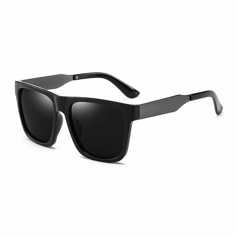 

Guys Acrylic Frame Polarized Sunglasses, Black