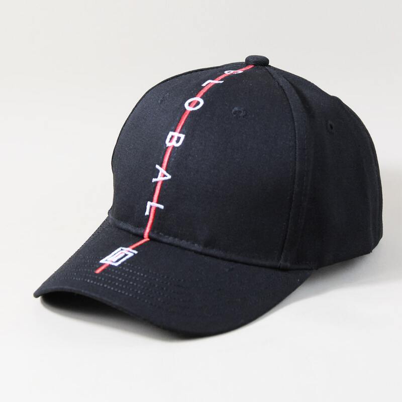 

Guys Letter Embroidered Baseball Cap, Black