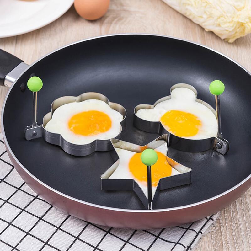 

5pcs Omelette Mold, Silver