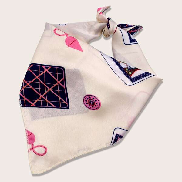 

Poker Pattern Bandana, Multicolor