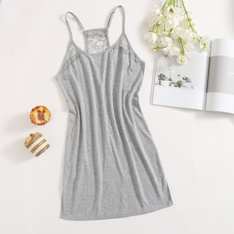 

Grey Slip Dress