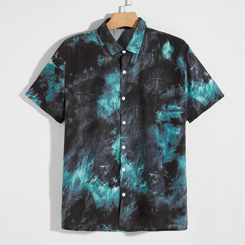 

Guys Tie Dye Shirt, Multicolor
