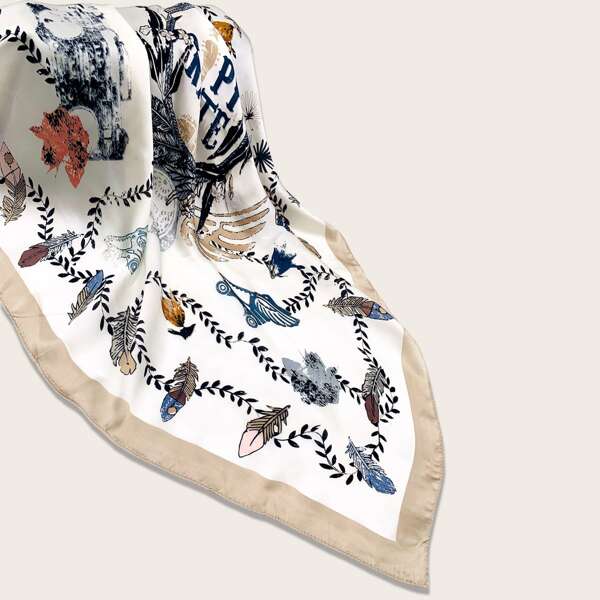 

Plant Pattern Bandana, Multicolor