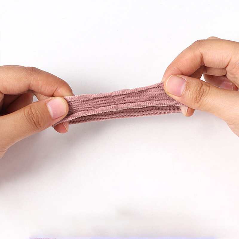 

50pcs Random Simple Hair Tie, Multicolor