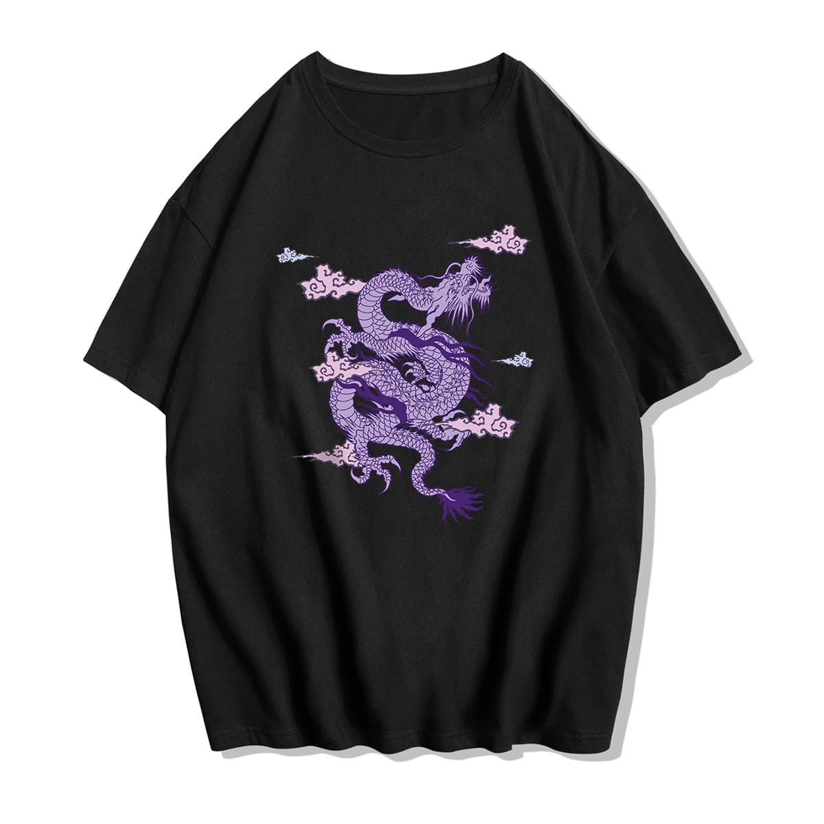 

Guys Chinese Dragon Graphic Tee, Black